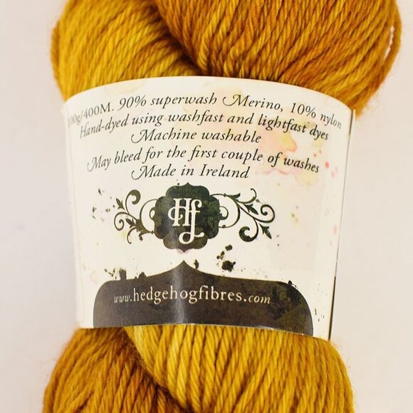 Hedgehog Fibres Sock Yarn Hand-Dyed Superwash Merino Nylon Pollen - Picture 3 of 4